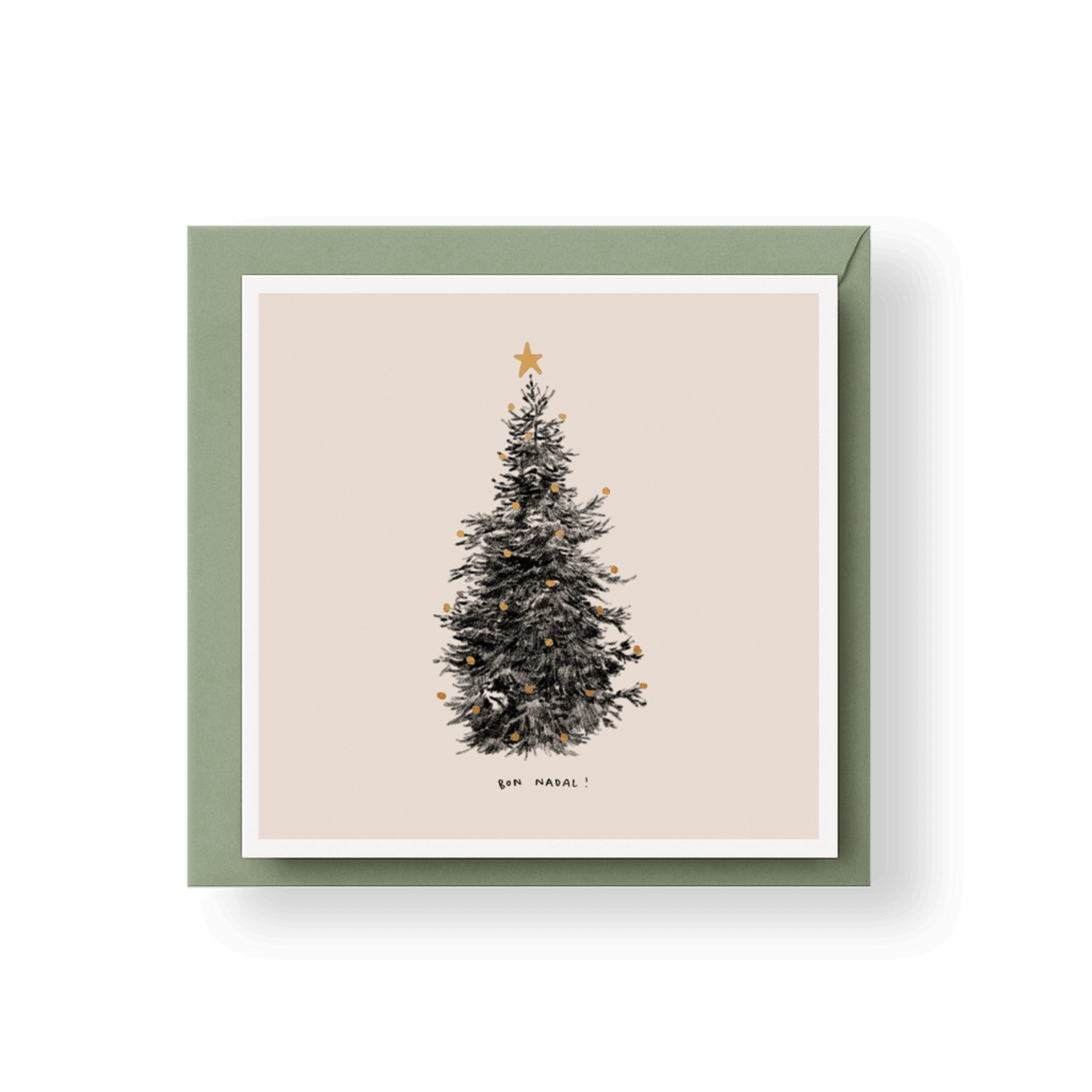 Tarjeta de Navidad - Árbol - 1