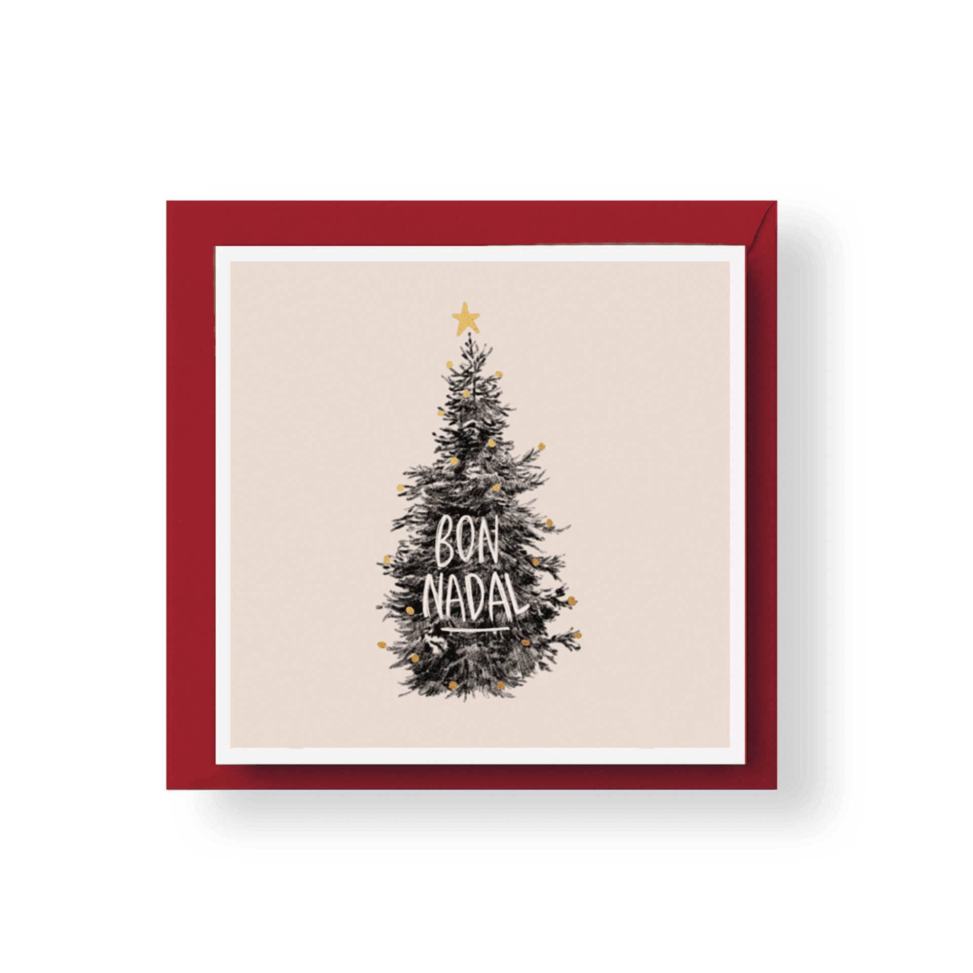 Tarjeta de Navidad - Arbre de nadal - 1